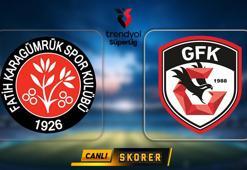 CANLI | Süper Lig'de Fatih Karagümrük - Gaziantep FK karşılaşması!