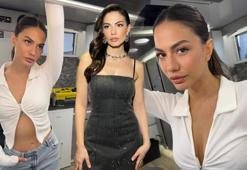 Demet Özdemir’den ayna karşısında poz