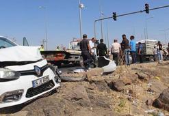 Diyarbakır'da zincirleme kaza! 6 araç karıştı, 12 kişi yaralandı