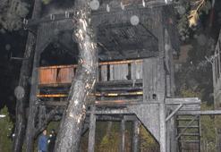 Atatürk’ün Samsun’da kaldığı konakta çıkan yangın söndürüldü