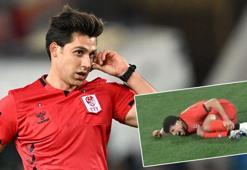Ürdün-Bolivya maçında Mehmet Türkmen'den olay karar! Oyuna devam edemedi