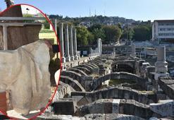 1800 yıllık, dev buluntu! 'İnsan ölçeğinin üstünde boyutlara sahip’