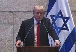 ABD Başkanı Trump, İsrail Meclisi'nde konuşması sırasında protestoya uğradı