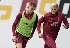 Galatasaray, Başakşehir maçı öncesi antrenmanlara devam ediyor
