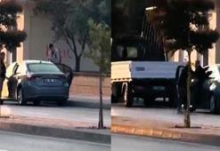 Okul müdürünü üç çocuğunun gözü önünde vurdu! Saldırı anı kamerada