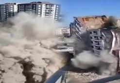 Diyarbakır'da 11 katlı bina yıkım sırasında çöktü!