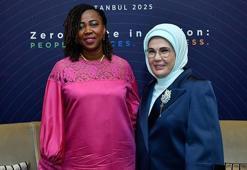 Emine Erdoğan, Sierra Leone Cumhurbaşkanı'nın eşi Fatima Maada Bio ile görüştü