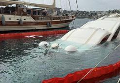 40 milyonluk yat dakikalar içinde sulara gömüldü!