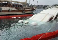 40 milyonluk yat dakikalar içinde sulara gömüldü!