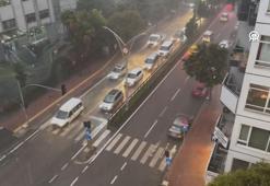 Samsun'da sağanak etkili oldu