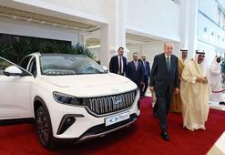 Cumhurbaşkanı Erdoğan, Kuveyt Emiri es Sabah'a Togg aracı hediye etti