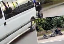 Yer: Bartın! Bisikletli çocuk, minibüsün altından kalmaktan son anda kurtuldu