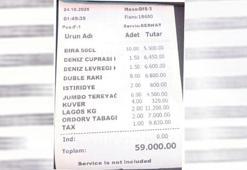 Maç için gelen 4 Alman’a 59 bin TL’lik adisyon!