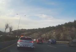 Yönlendirme aracını görmeyen sürücü kazaya neden oldu