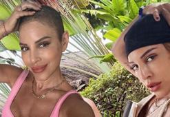 Kanserle mücadele ettiğini duyurmuştu! Irmak Ünal saçlarını kazıttığı anı paylaştı