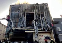 Kocaeli'deki depo yangınıyla ilgili 7 kişi açığa alındı