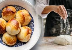 Puf puf kabaran mayasız poğaçanın sırrıymış! Oda sıcaklığı şart: 1 çay kaşığı yetiyor