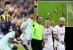 Kocaelispor-Galatasaray ve Fenerbahçe-Kayserispor maçının tartışmalı pozisyonları Trio'da değerlendirildi! 'Çok riskli bir müdahale'