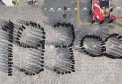 Bursa'da öğrenciler, Atatürk'ü koreografilerle andı