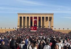 Tarihi rekor! 10 Kasım’da Anıtkabir’i 1 milyon 219 bin 148 kişi ziyaret etti