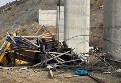 Diyarbakır’da köprü inşaatında iskele çöktü! 3 kişi öldü