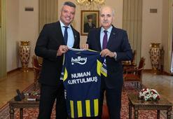 Fenerbahçe Başkanı Saran, TBMM Başkanı Kurtulmuş'u ziyaret etti