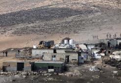 İsrail'in Batı Şeria'daki zulmü sürüyor! Filistinlilere ait evleri ve ahırları yıkıyorlar