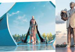 Atatürk anısına anıt heykeller