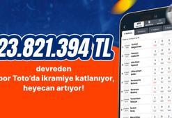 Tamı tamına 23.821.394 TL devreden Spor Toto’da ikramiye katlanıyor, heyecan artıyor! İşte devirden sonra beklenen büyük ikramiye…