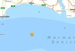 Marmara Denizi'nde 3.4 büyüklüğünde deprem! Detaylar belli oldu