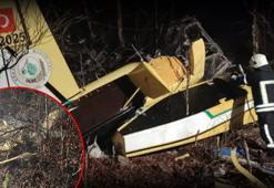 Siyasilerden düşen yangın söndürme uçağında şehit olan pilot için başsağlığı mesajı