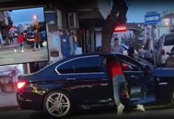 Sokak ortasında dehşet! Eşiyle ilişkisi olduğunu iddia etti, ortalık karıştı