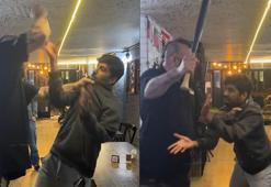 Beyoğlu'nda çalışanını beyzbol sopasıyla darbeden dizi oyuncusu gözaltına alındı