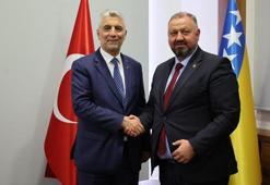 Bakan Bolat, Bosna Hersek Zenica-Doboj Kantonu Ekonomi Bakanı Sibonjic ile görüştü