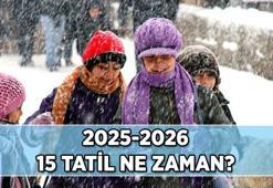 Öğrencilerin sıradaki tatili ⛄ 15 Tatil ne zaman, hangi aya denk geliyor? 2026 Yarıyıl sömestr tatil tarihleri hangi günler?