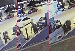 Hiç tanımadığı kadına yumruk atıp, makasla yaraladı! Şok savunma