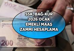 EMEKLİ MAAŞ 2026 OCAK ZAMMI ENFLASYON FARKI! SSK, Bağ-Kur 2026 Ocak emekli maaş zammı yüzde kaç olacak? Yıl sonu enflasyon beklentisi ile emekli maaş zam oranları...