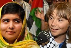 Gazze için turnusol testi: Greta ile Nobelli Malala nasıl karşı karşıya getirildi?
