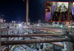 Beyoğlu'nda metro inşaatında çökme! 1 işçi hayatını kaybetti