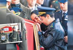 Şehit Yarbay’a gözyaşlarıyla veda