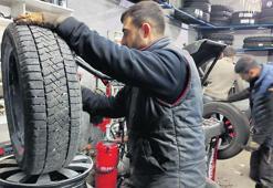 Kış lastiği takmayana 5 bin 856 lira ceza