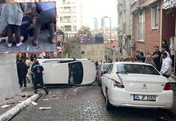 Kağıthane'de okul yolunda kaza! Sokak savaş alanına döndü: 2’si çocuk 4 yaralı