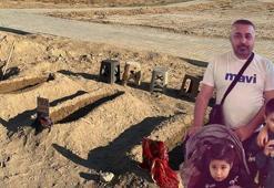 Zehirlenerek ölen anne ve 2 çocuğunun yan yana defnedildiği mezarlar görenlerin için sızlattı