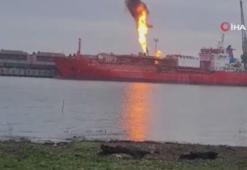 Türk tanker gemisine Ukrayna limanında dron saldırısı! '16 personel bulunuyordu'