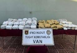 MSB duyurdu: Hudut kartalları, Van sınırında 109 kilo uyuşturucu yakaladı