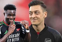 Bukayo Saka'dan Mesut Özil sözleri: Gerçekten üst düzey bir oyuncuydu