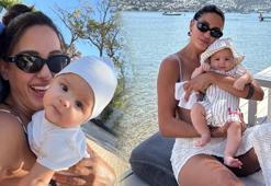 Survivor Sahra ve bebeği Pamir'den yeni kareler