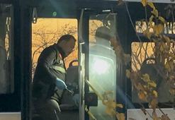 Belediye otobüsünde cinayet! Eşinin gözü önünde öldü