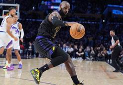LeBron James'in tarihe geçtiği maçta Lakers, Utah Jazz'ı devirdi