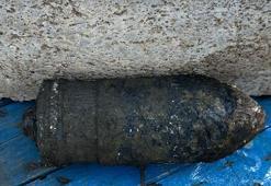 Yer: İstanbul! Sahilde panik anları: Havan topu mermisi karaya vurdu